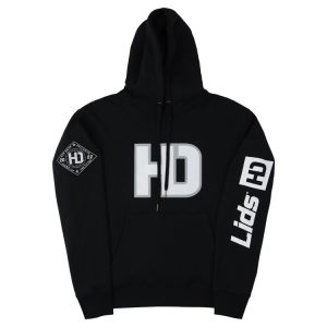 LidsHD Unisex Premium Hoodie - Black/White