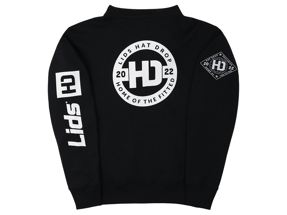 LidsHD Unisex Premium Hoodie - Black/White - Image 2