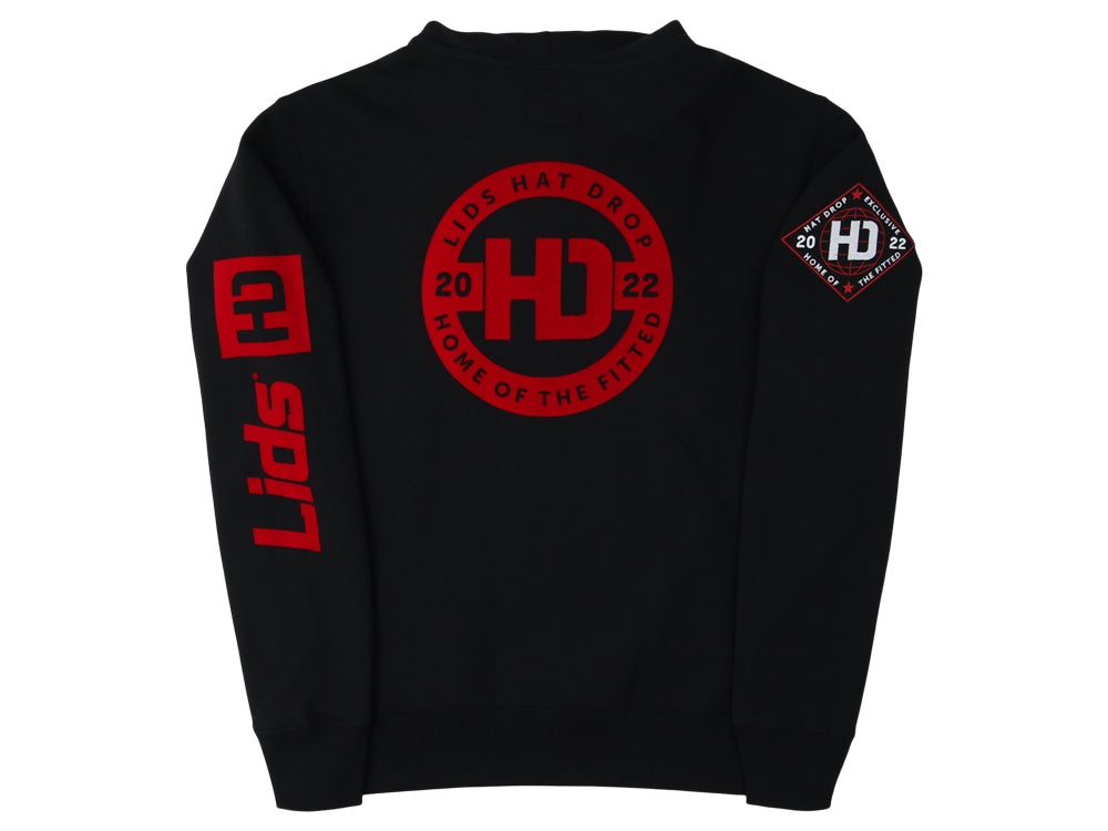 LidsHD Unisex Premium Hoodie - Black/Red - Image 2