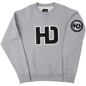 LidsHD Unisex Premium Fleece Crew Sweatshirt - Gray