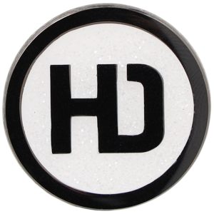 Lids Hat Drop Logo Pin Black/White