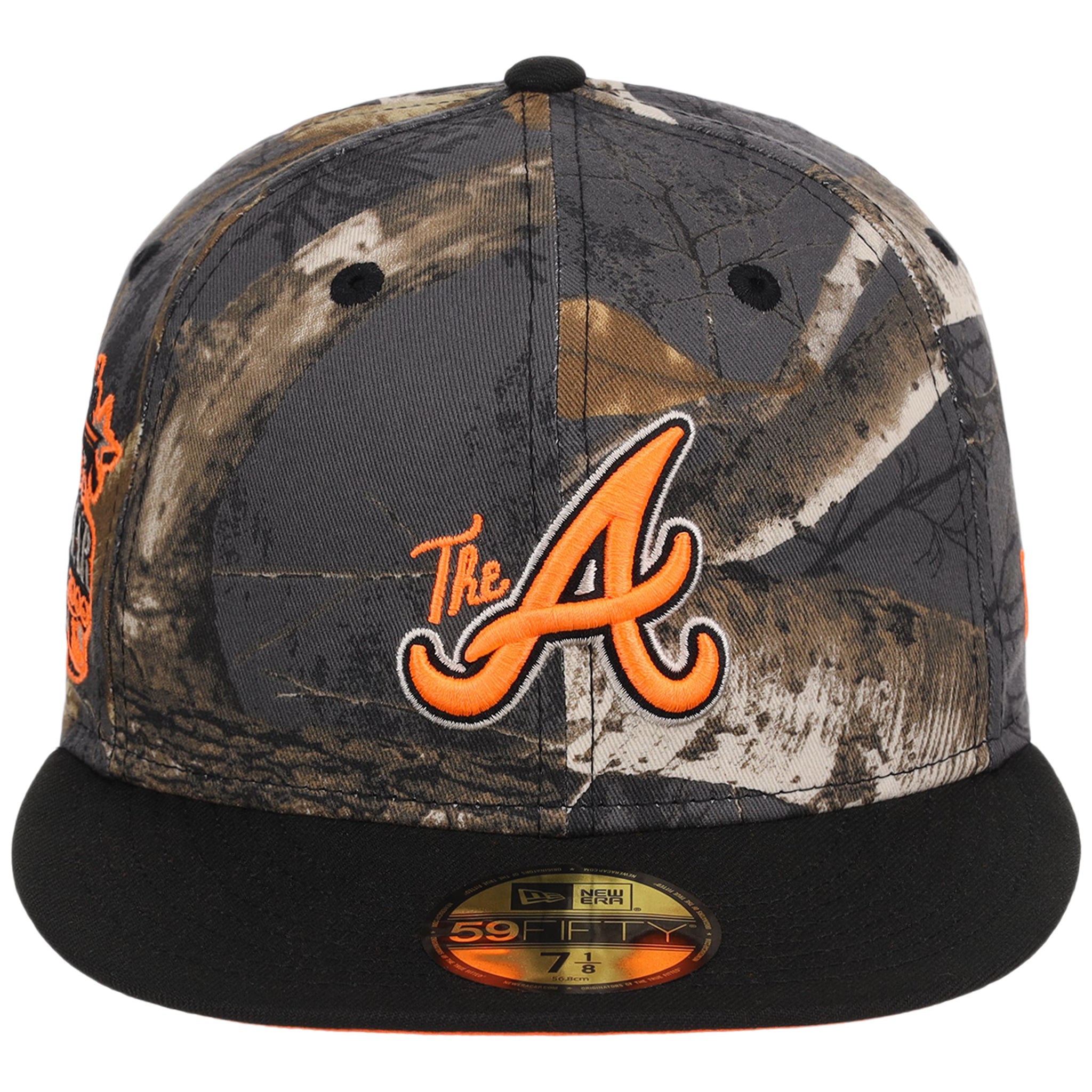 Atlanta Braves MLB Black Realtree 'Flame' New Era 59FIFTY - Image 5