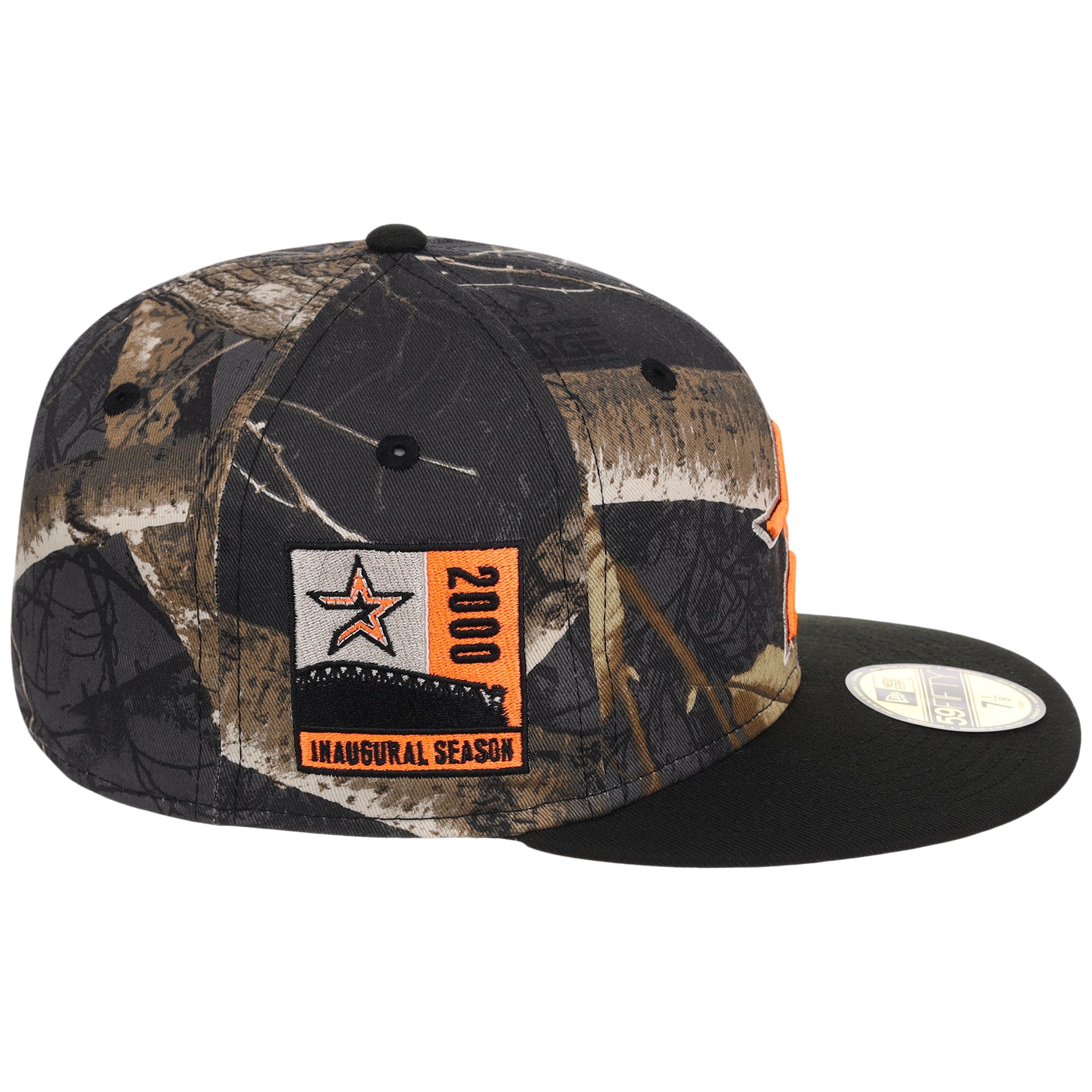 Houston Astros MLB Black Realtree 'Flame' New Era 59FIFTY - Image 3