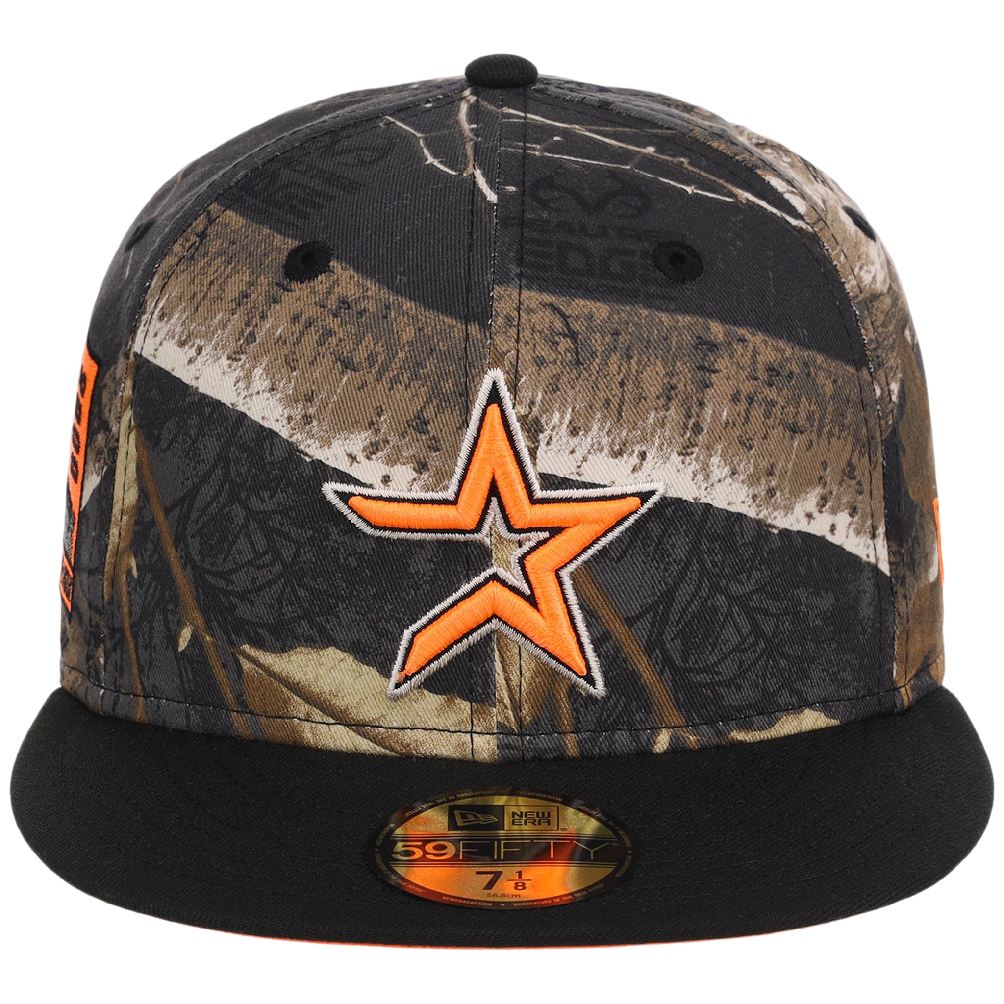 Houston Astros MLB Black Realtree 'Flame' New Era 59FIFTY - Image 5