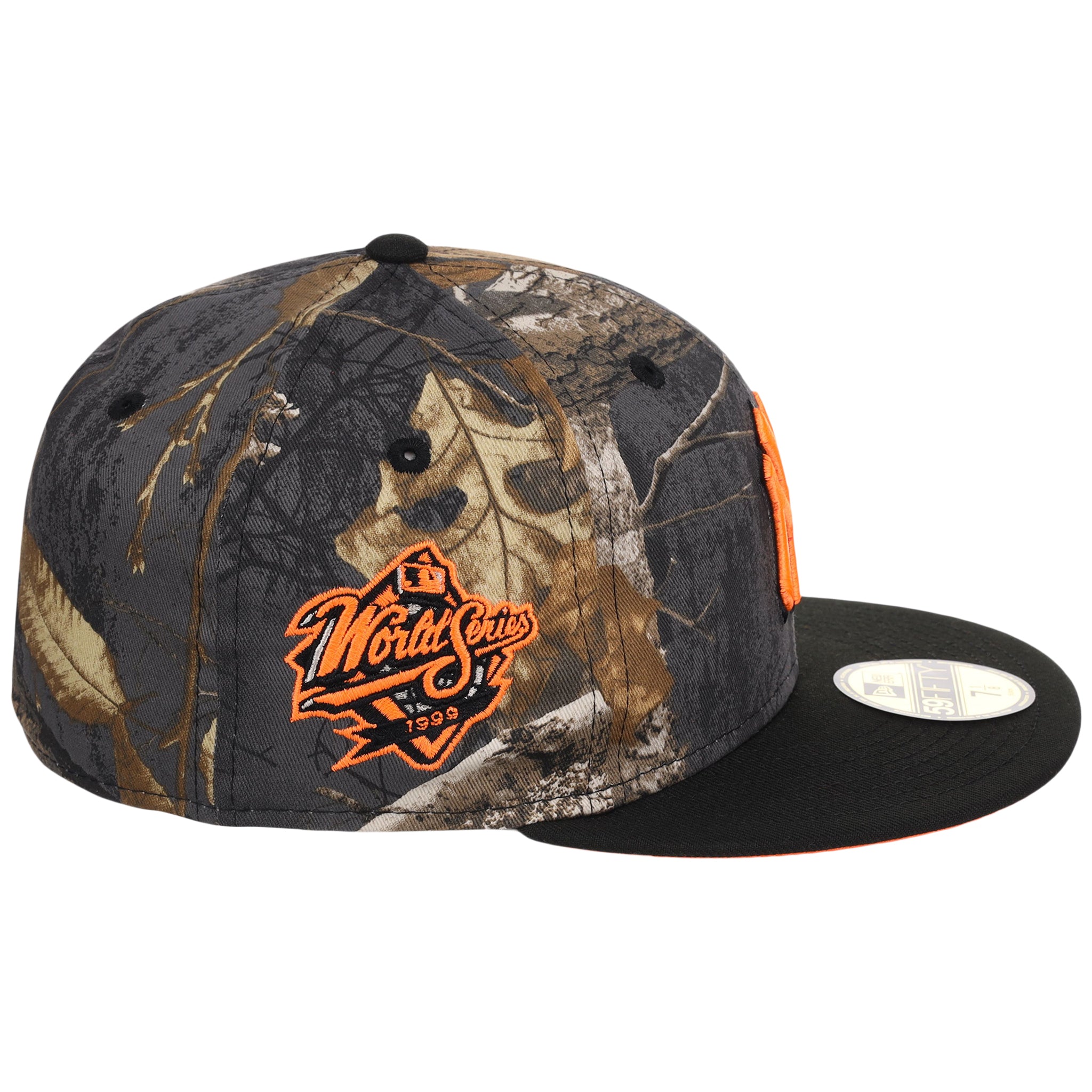 New York Yankees MLB Black Realtree 'Flame' New Era 59FIFTY - Image 3