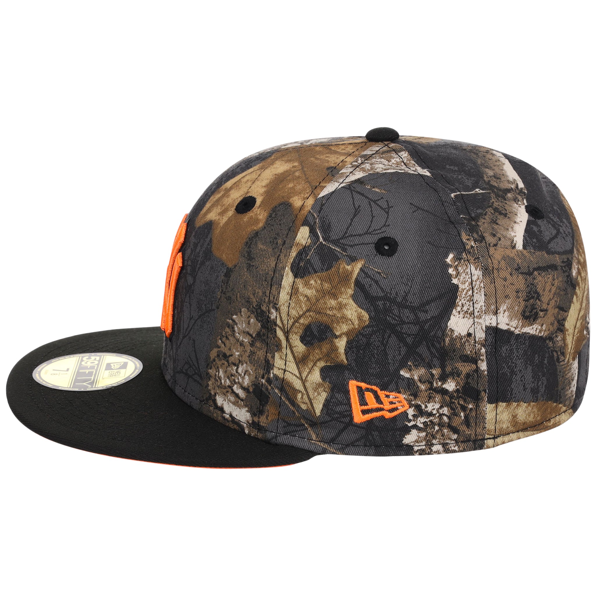 New York Yankees MLB Black Realtree 'Flame' New Era 59FIFTY - Image 6