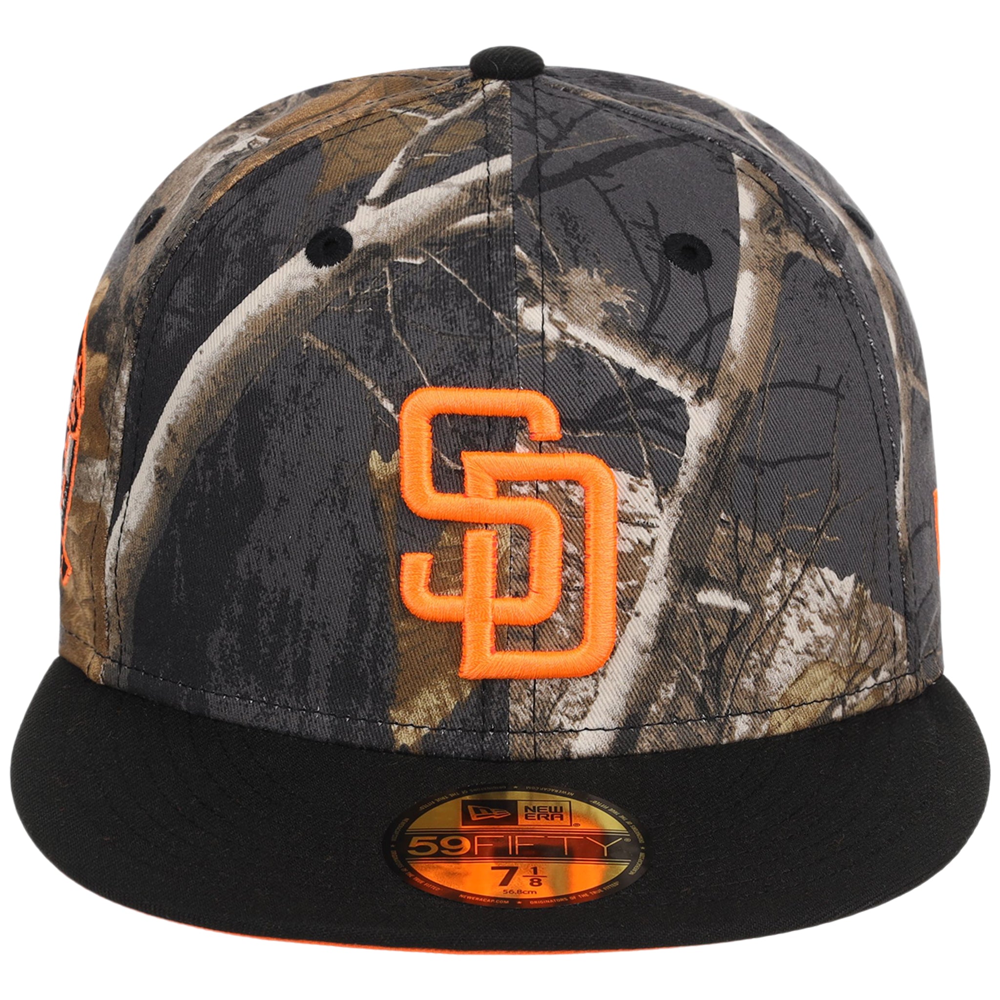 San Diego Padres MLB Black Realtree 'Flame' New Era 59FIFTY - Image 5