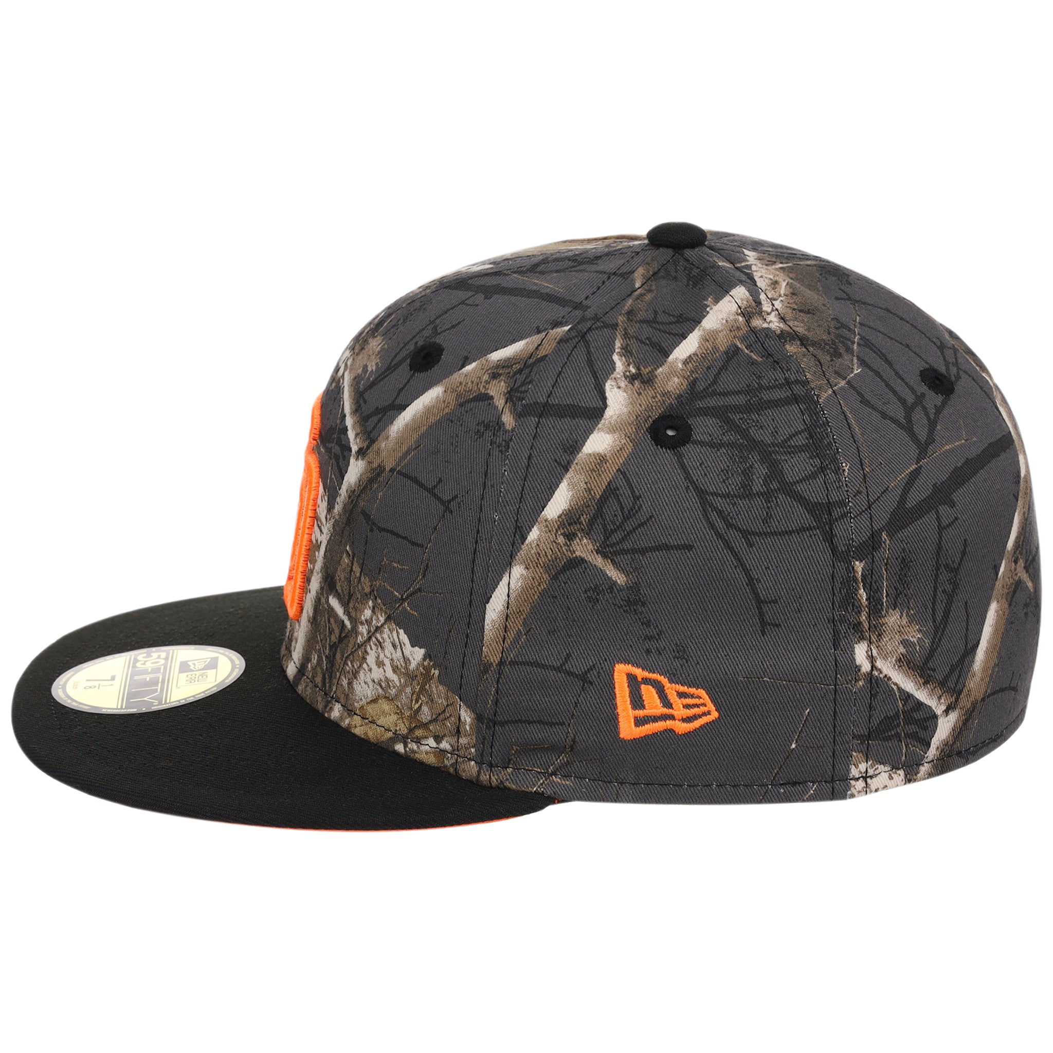 San Diego Padres MLB Black Realtree 'Flame' New Era 59FIFTY - Image 6