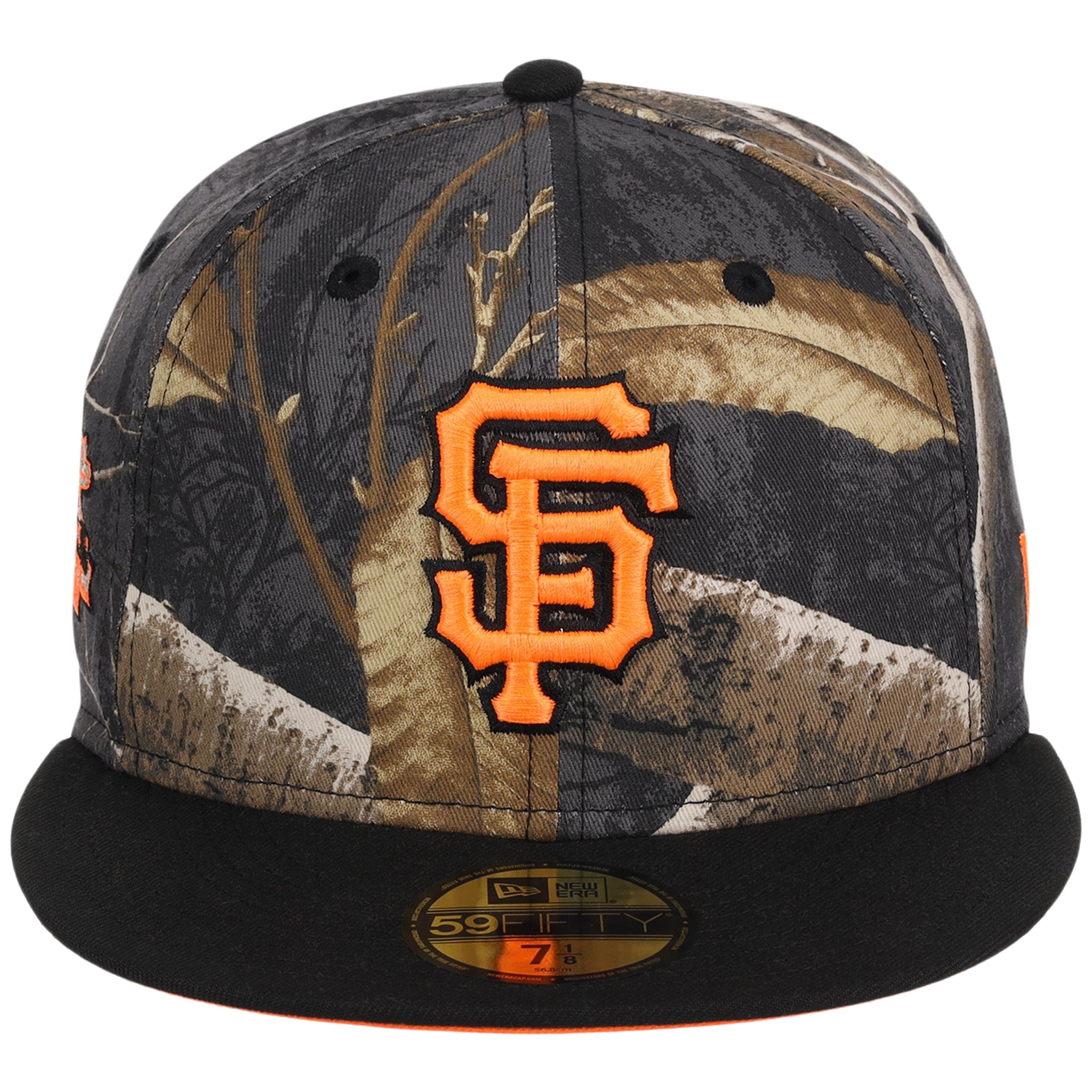 San Francisco Giants MLB Black Realtree 'Flame' New Era 59FIFTY - Image 5