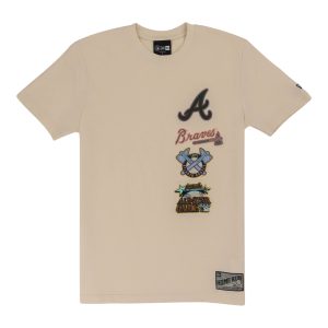 Atlanta Braves Spring Color Collection New Era Stacked Tee