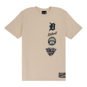 Detroit Tigers Spring Color Collection New Era Stacked Tee
