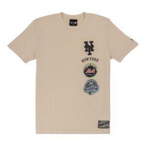 New York Mets Spring Color Collection New Era Stacked Tee