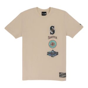Seattle Mariners Spring Color Collection New Era Stacked Tee