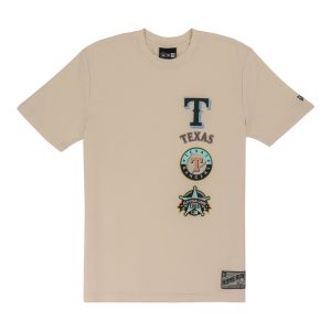 Texas Rangers Spring Color Collection New Era Stacked Tee