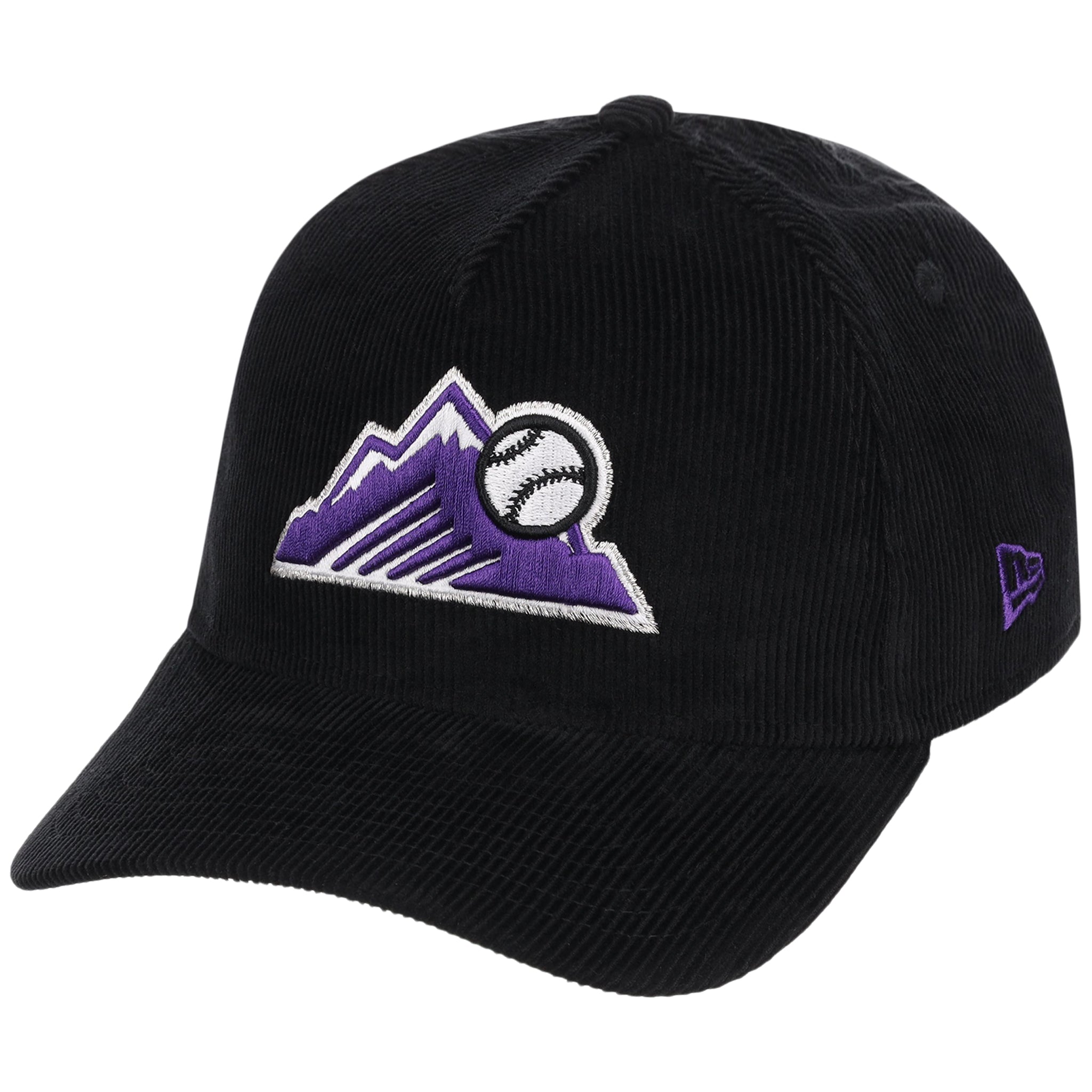 Colorado Rockies MLB Black Cord New Era 9FORTY - Image 4