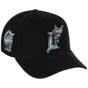 Florida Marlins MLB Black Cord New Era 9FORTY