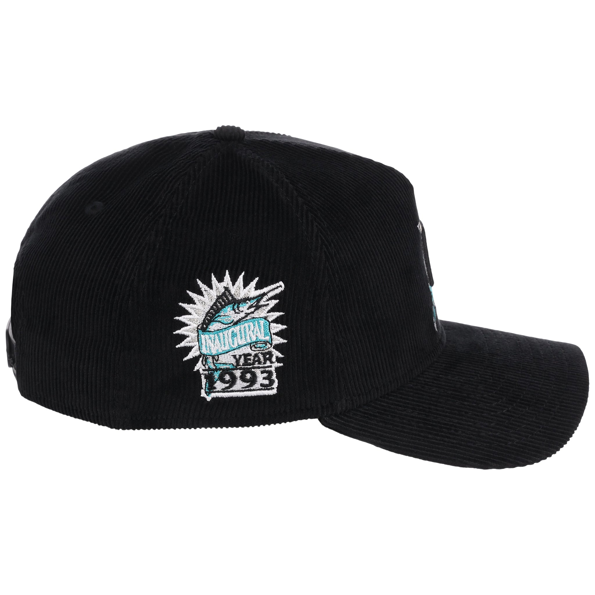 Florida Marlins MLB Black Cord New Era 9FORTY - Image 3