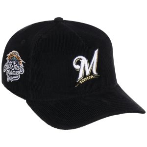 Milwaukee Brewers MLB Black Cord New Era 9FORTY