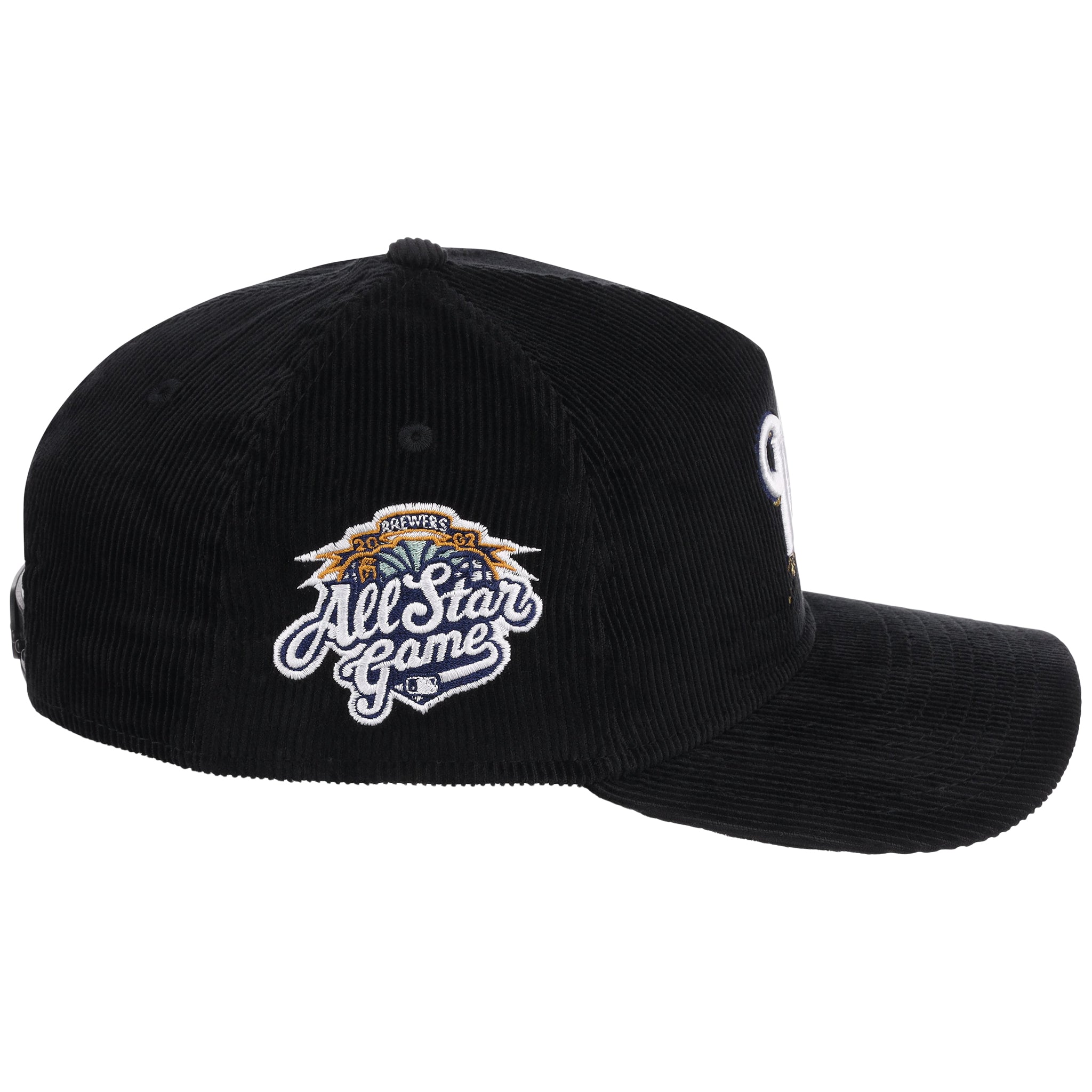 Milwaukee Brewers MLB Black Cord New Era 9FORTY - Image 3