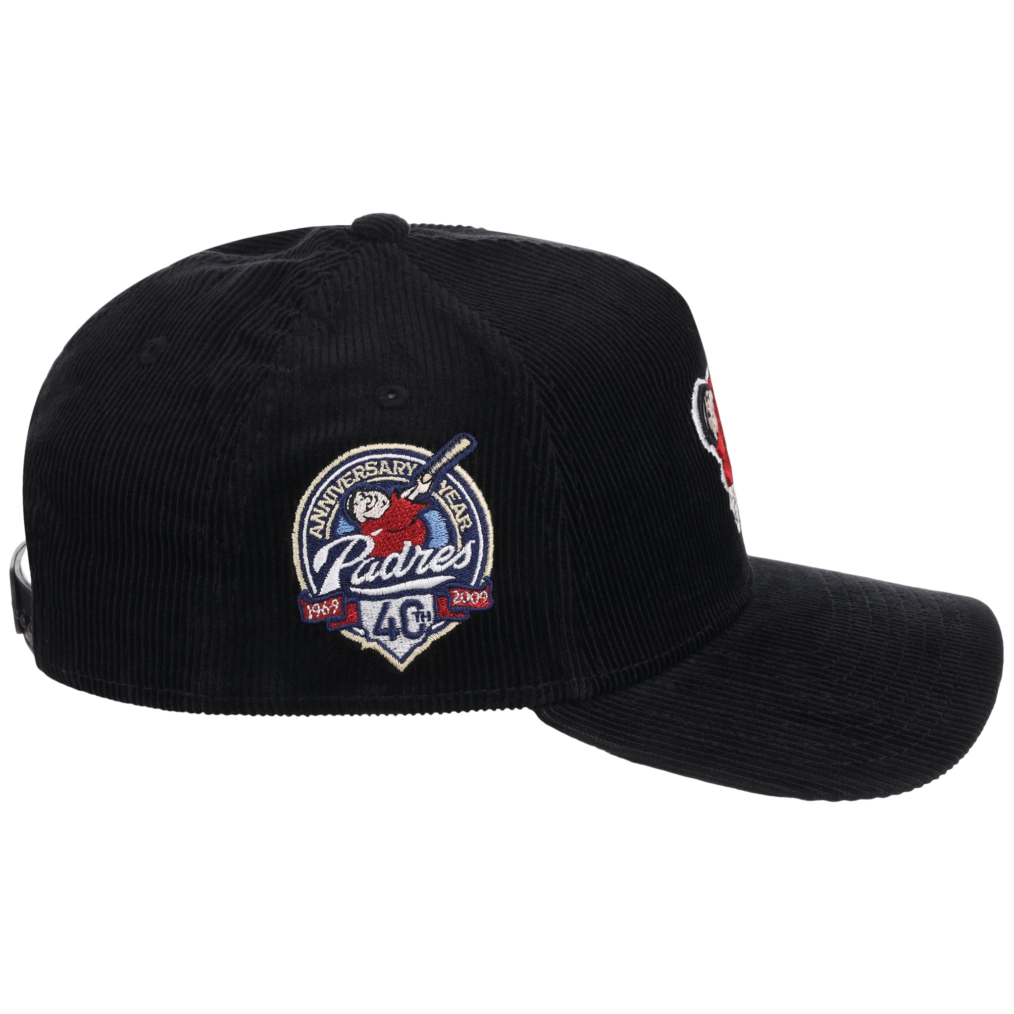 San Diego Padres MLB Black Cord New Era 9FORTY - Image 3