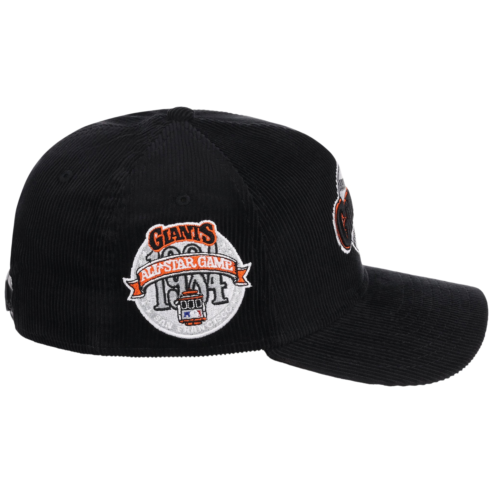 San Francisco Giants MLB Black Cord New Era 9FORTY - Image 3