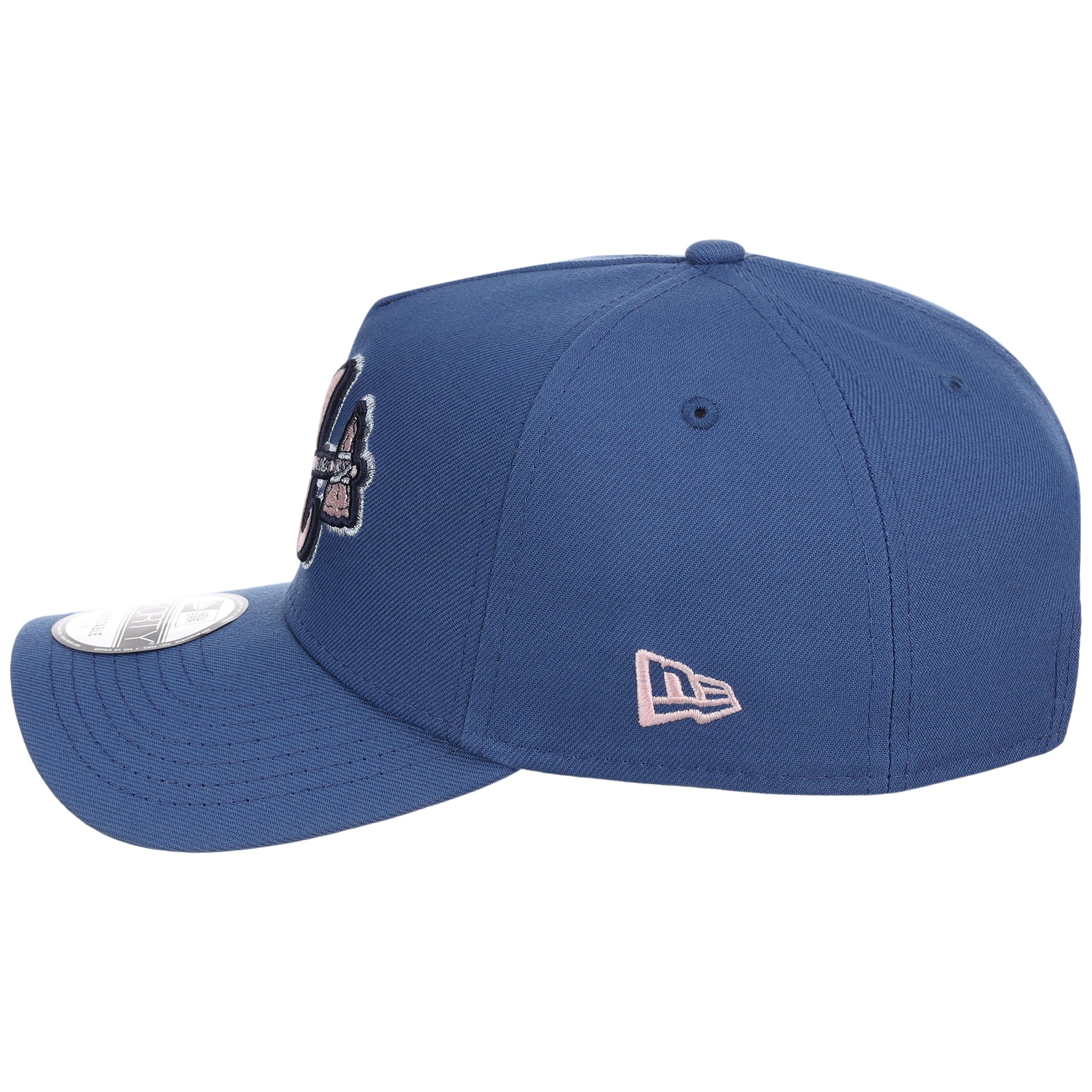 Atlanta Braves MLB Pink Indigo New Era 9FORTY - Image 6