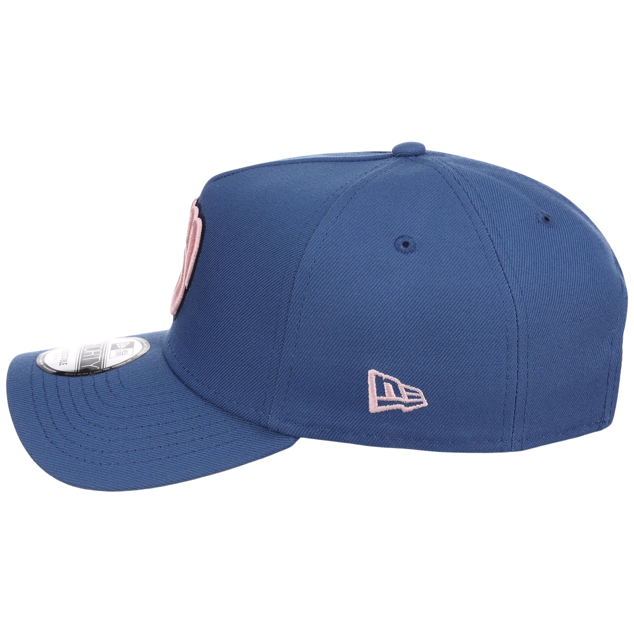 Milwaukee Brewers MLB Pink Indigo New Era 9FORTY - Image 6