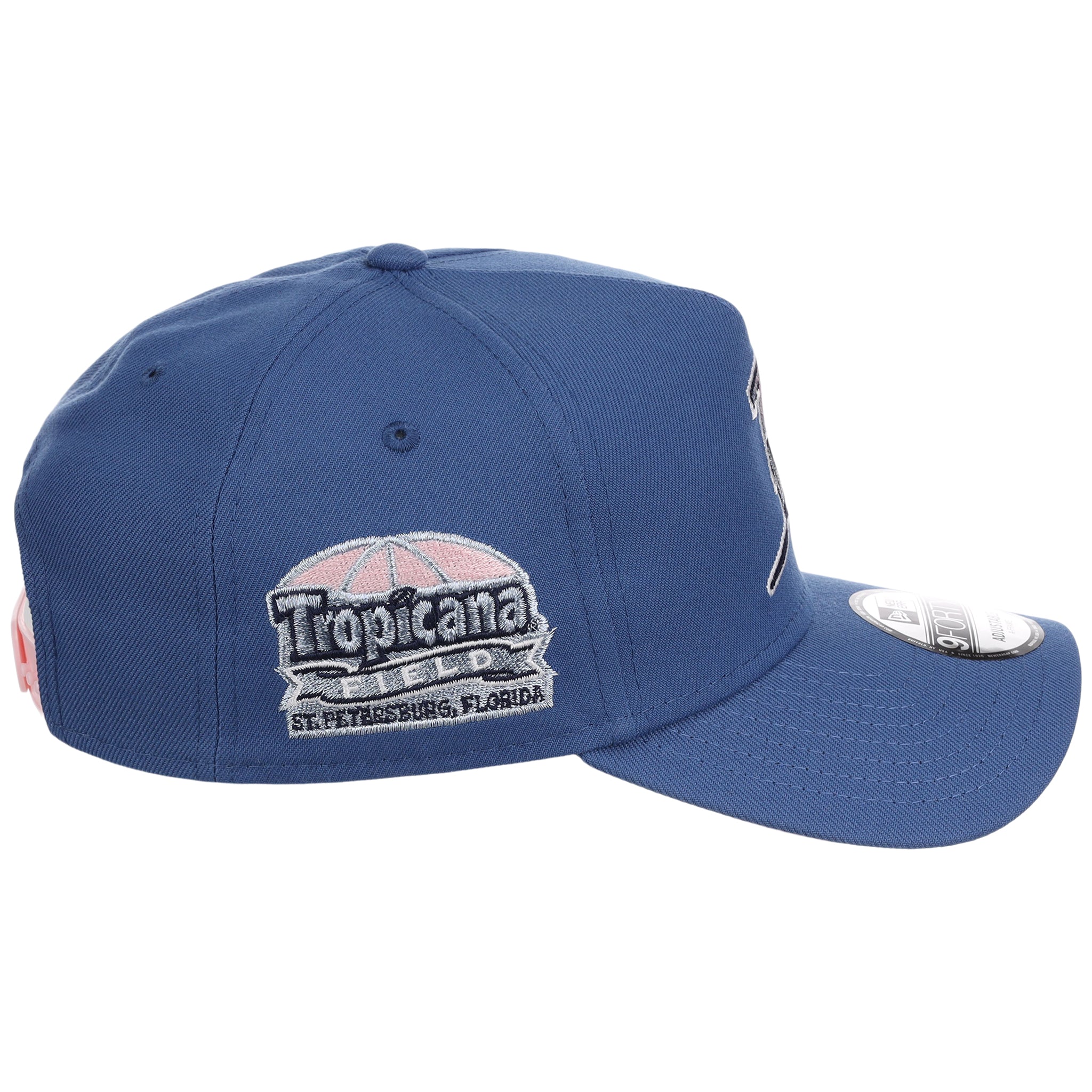 Tampa Bay Rays MLB Pink Indigo New Era 9FORTY - Image 3