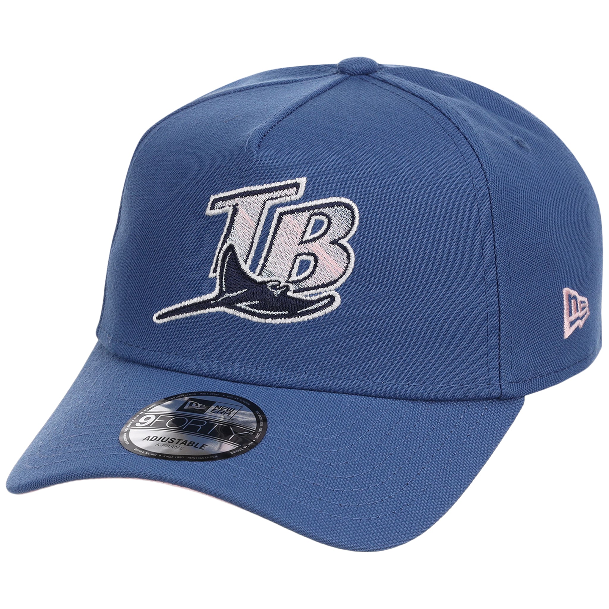 Tampa Bay Rays MLB Pink Indigo New Era 9FORTY - Image 4
