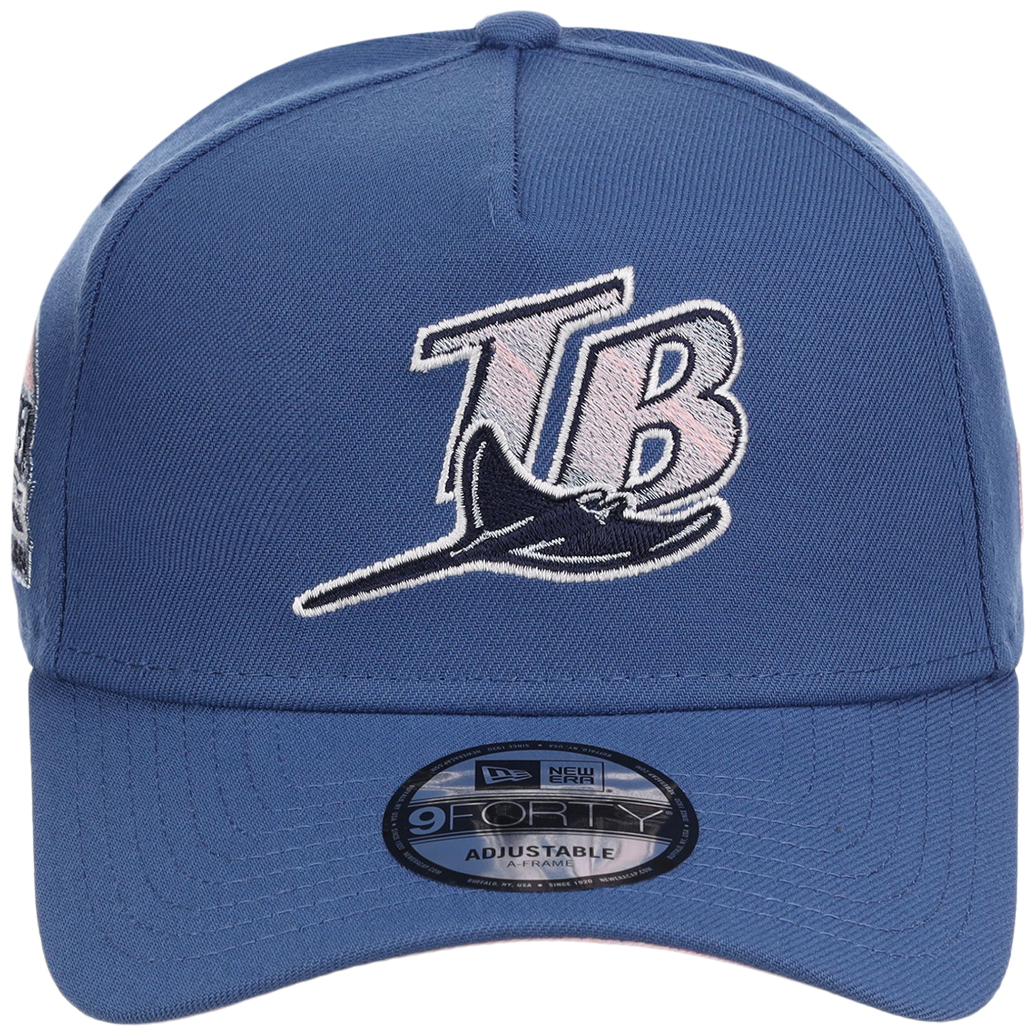 Tampa Bay Rays MLB Pink Indigo New Era 9FORTY - Image 5