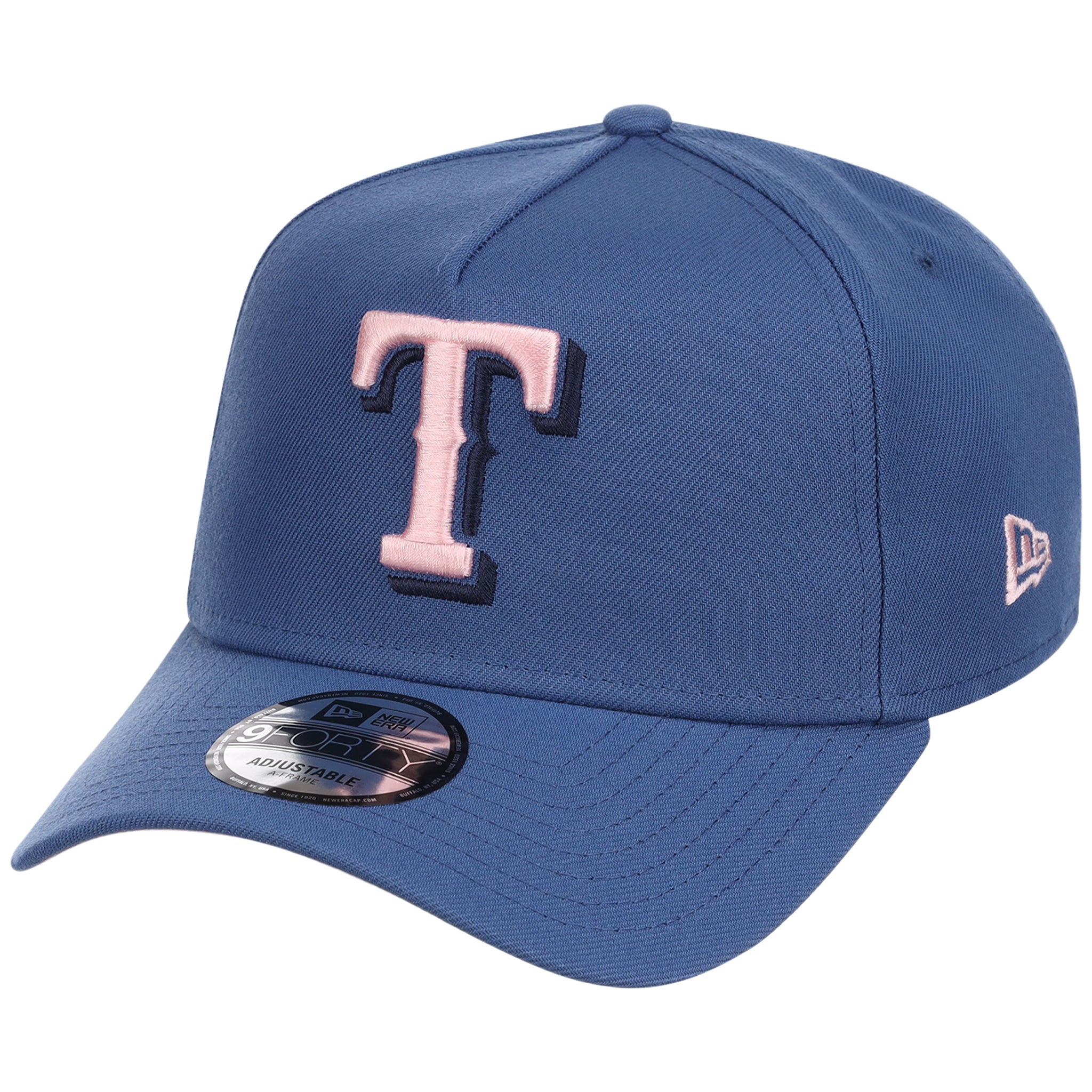 Texas Rangers MLB Pink Indigo New Era 9FORTY - Image 4