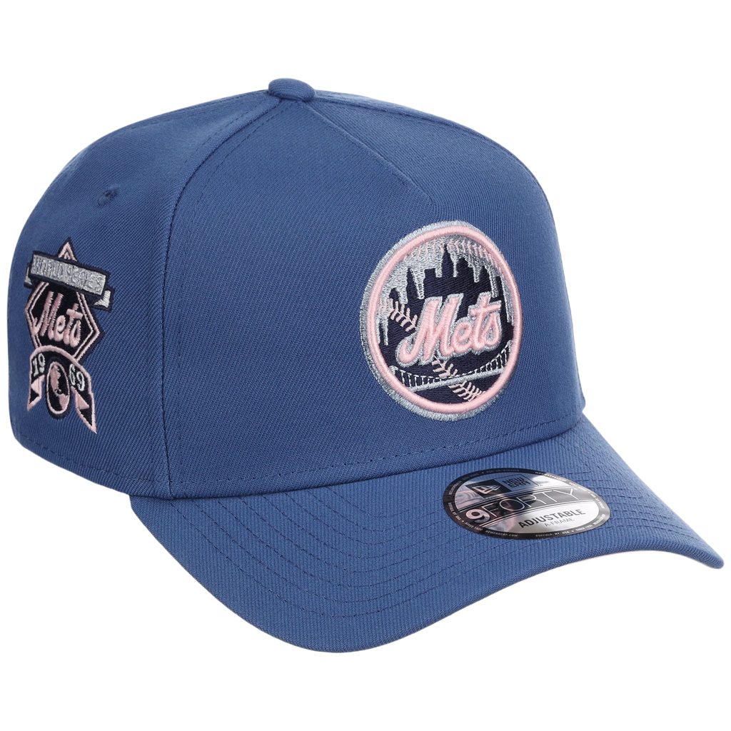 New York Mets MLB Pink Indigo New Era 9FORTY