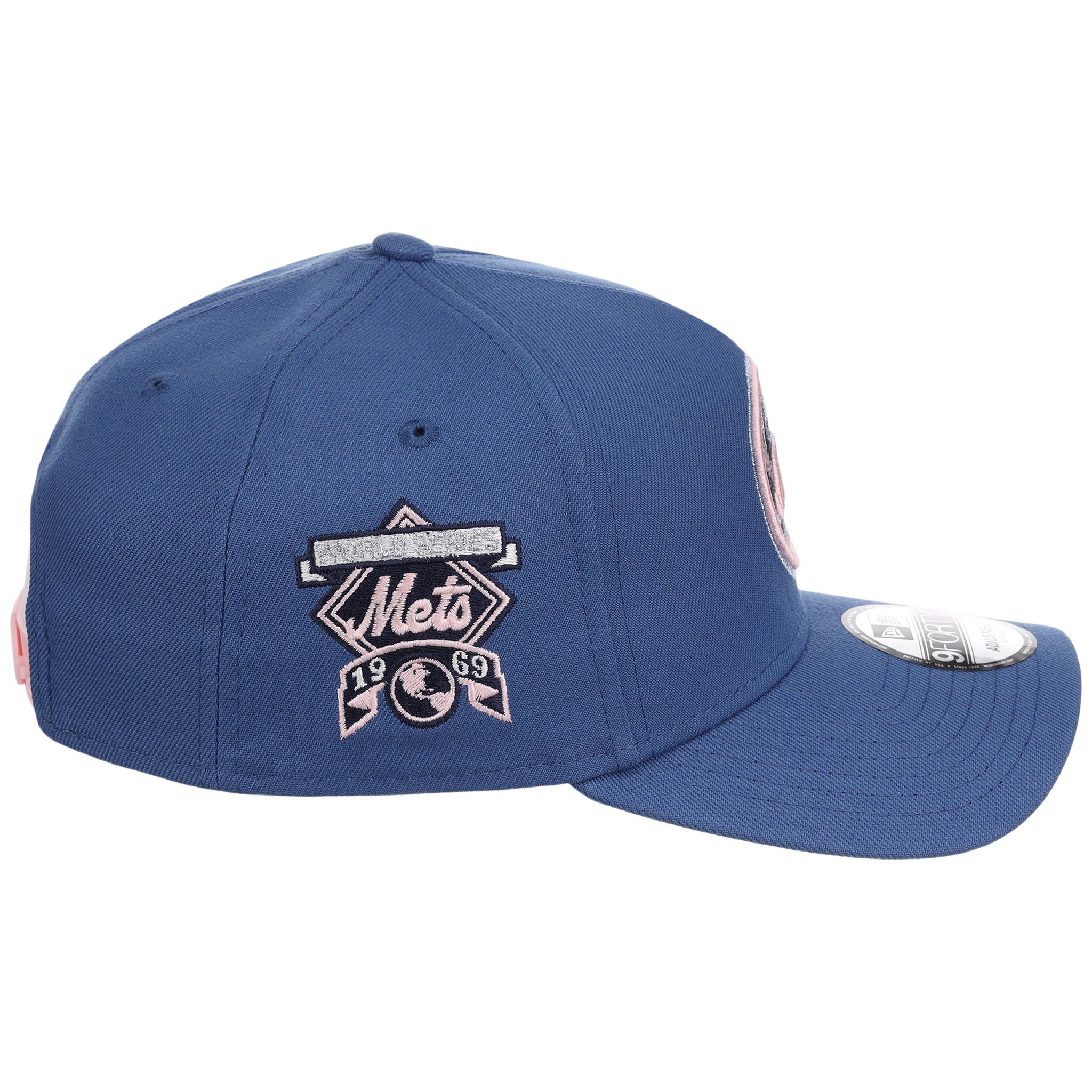 New York Mets MLB Pink Indigo New Era 9FORTY - Image 3