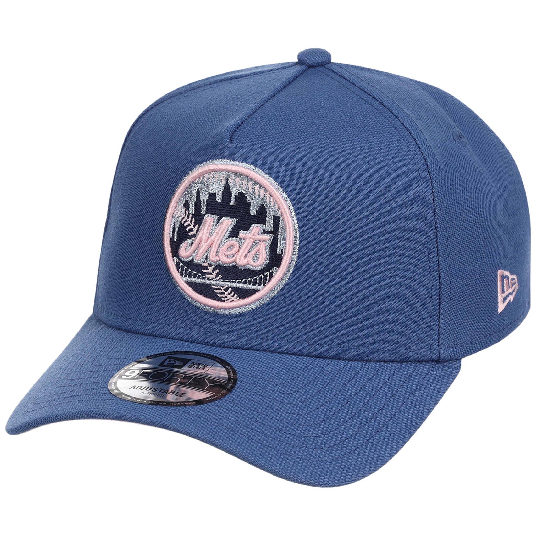 New York Mets MLB Pink Indigo New Era 9FORTY - Image 4