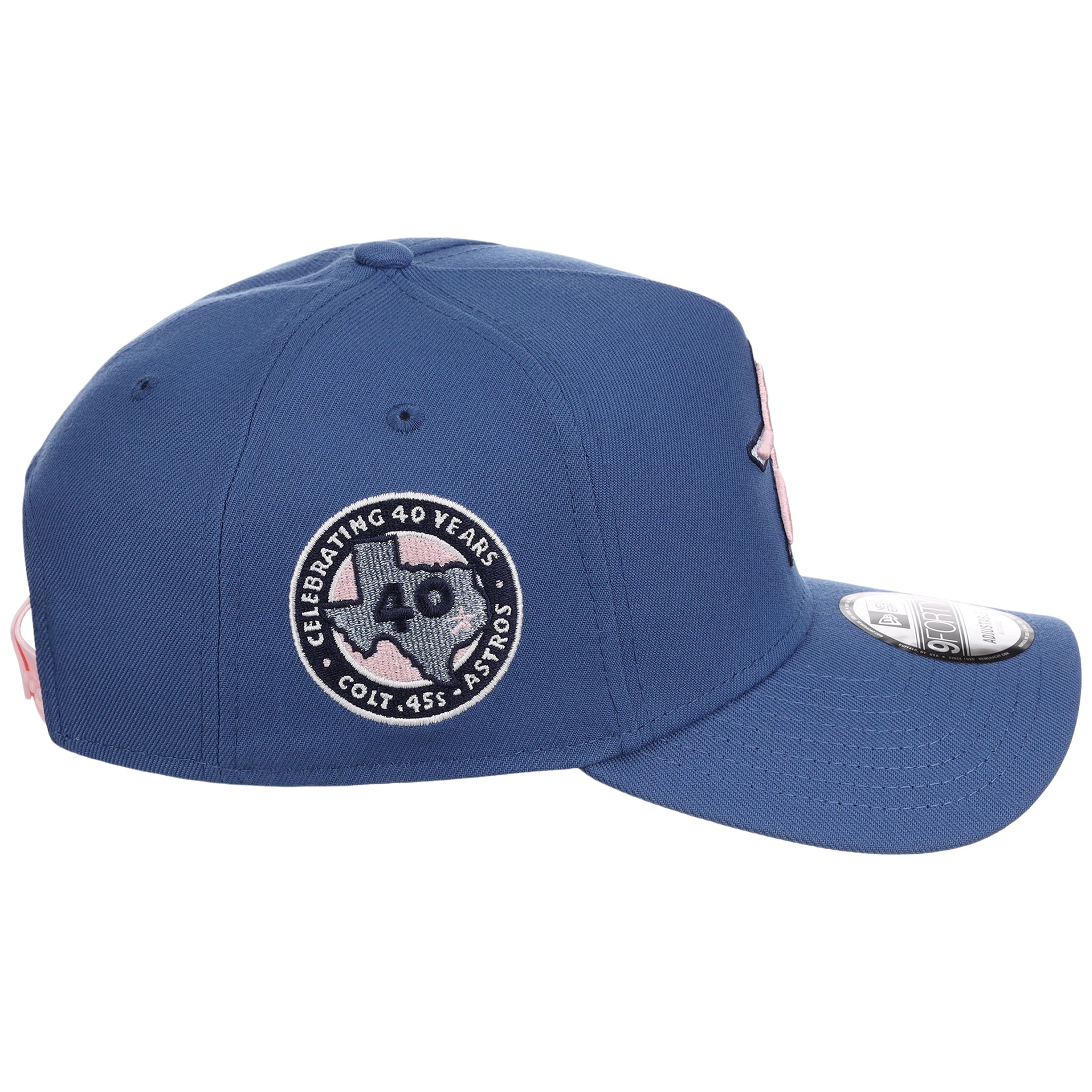 Houston Astros MLB Pink Indigo New Era 9FORTY - Image 3
