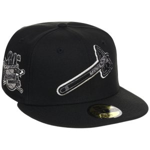 Atlanta Braves MLB Liquid Titanium New Era 59FIFTY