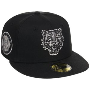 Detroit Tigers MLB Liquid Titanium New Era 59FIFTY