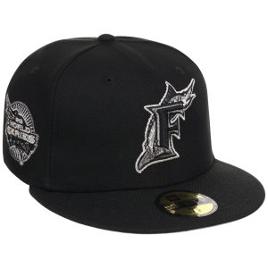 Florida Marlins MLB Liquid Titanium New Era 59FIFTY