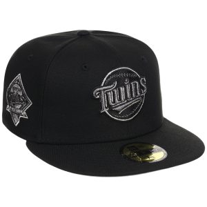 Minnesota Twins MLB Liquid Titanium New Era 59FIFTY