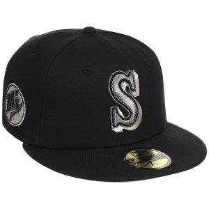 Seattle Mariners MLB Liquid Titanium New Era 59FIFTY
