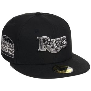 Tampa Bay Rays MLB Liquid Titanium New Era 59FIFTY