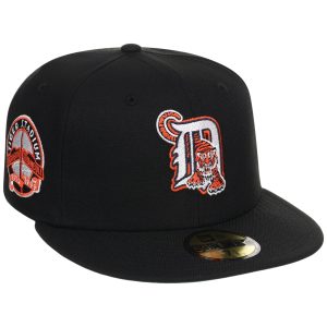 Detroit Tigers MLB Black Dome New Era 59FIFTY
