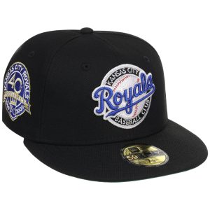 Kansas City Royals MLB Black Dome New Era 59FIFTY