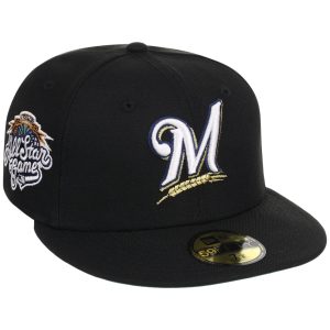 Milwaukee Brewers MLB Black Dome New Era 59FIFTY