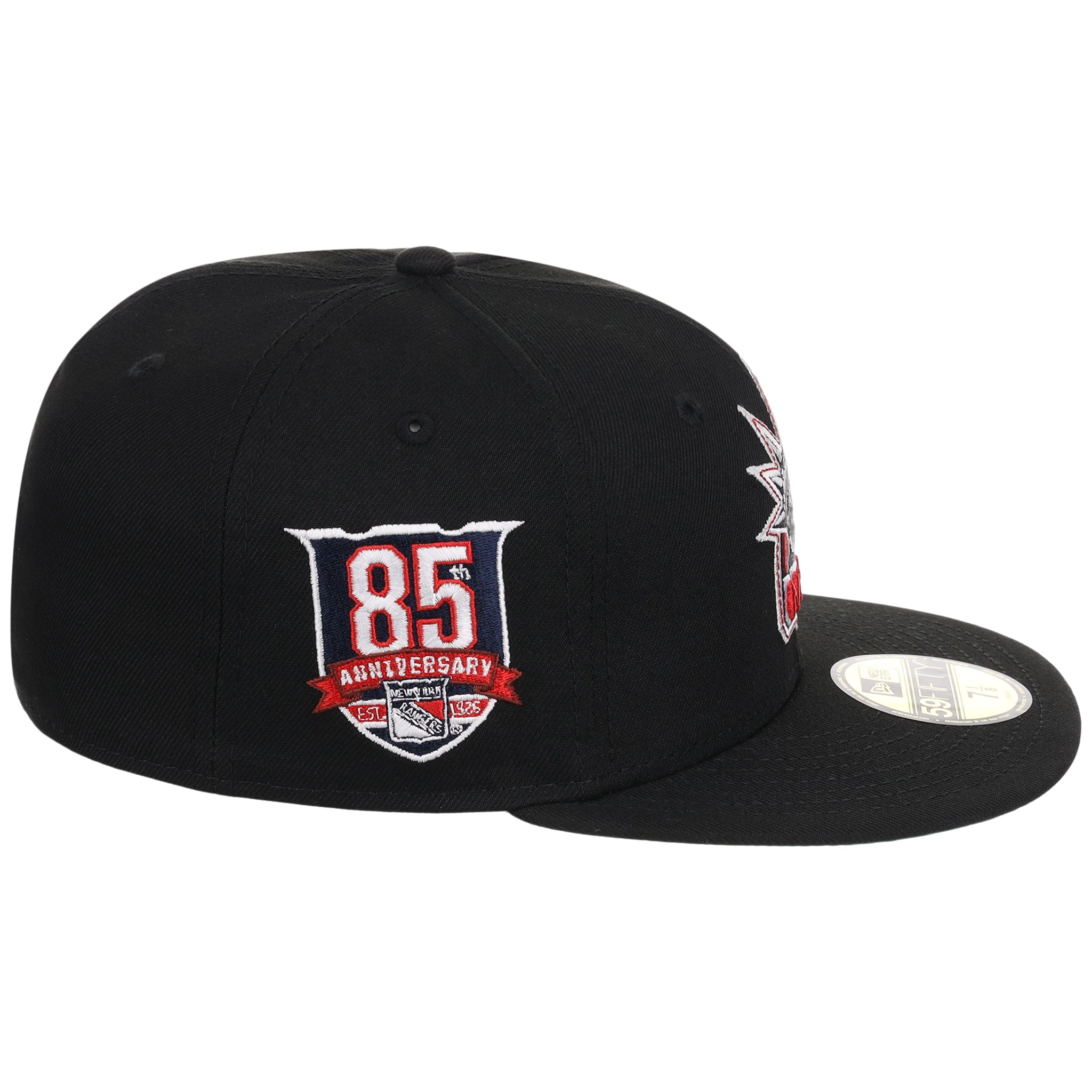 New York Rangers NHL Black Dome New Era 59FIFTY - Image 3