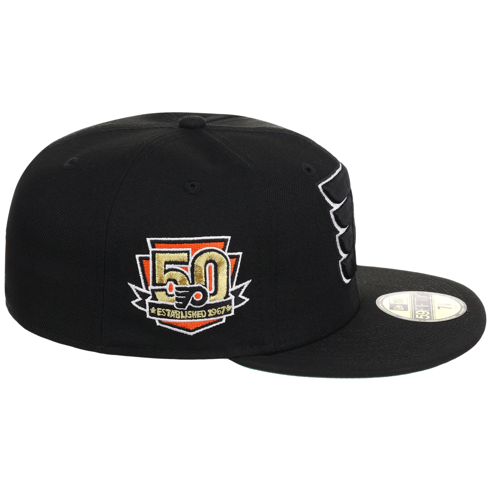 Philadelphia Flyers NHL Black Dome New Era 59FIFTY - Image 3