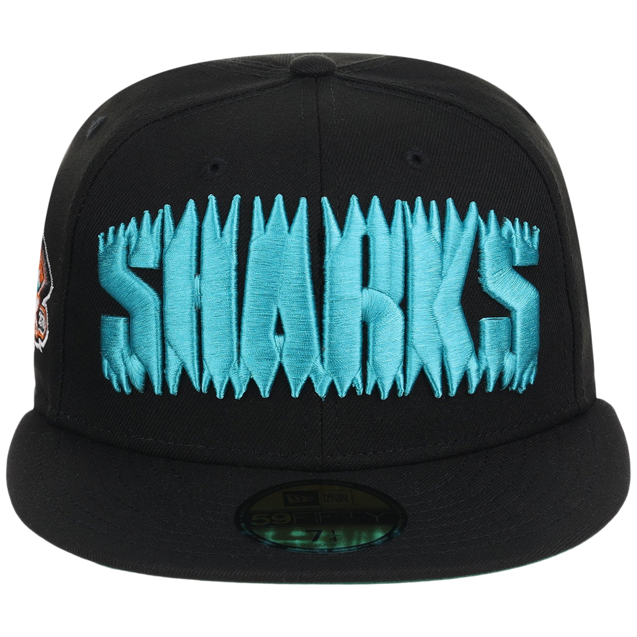 San Jose Sharks NHL Black Dome New Era 59FIFTY - Image 5