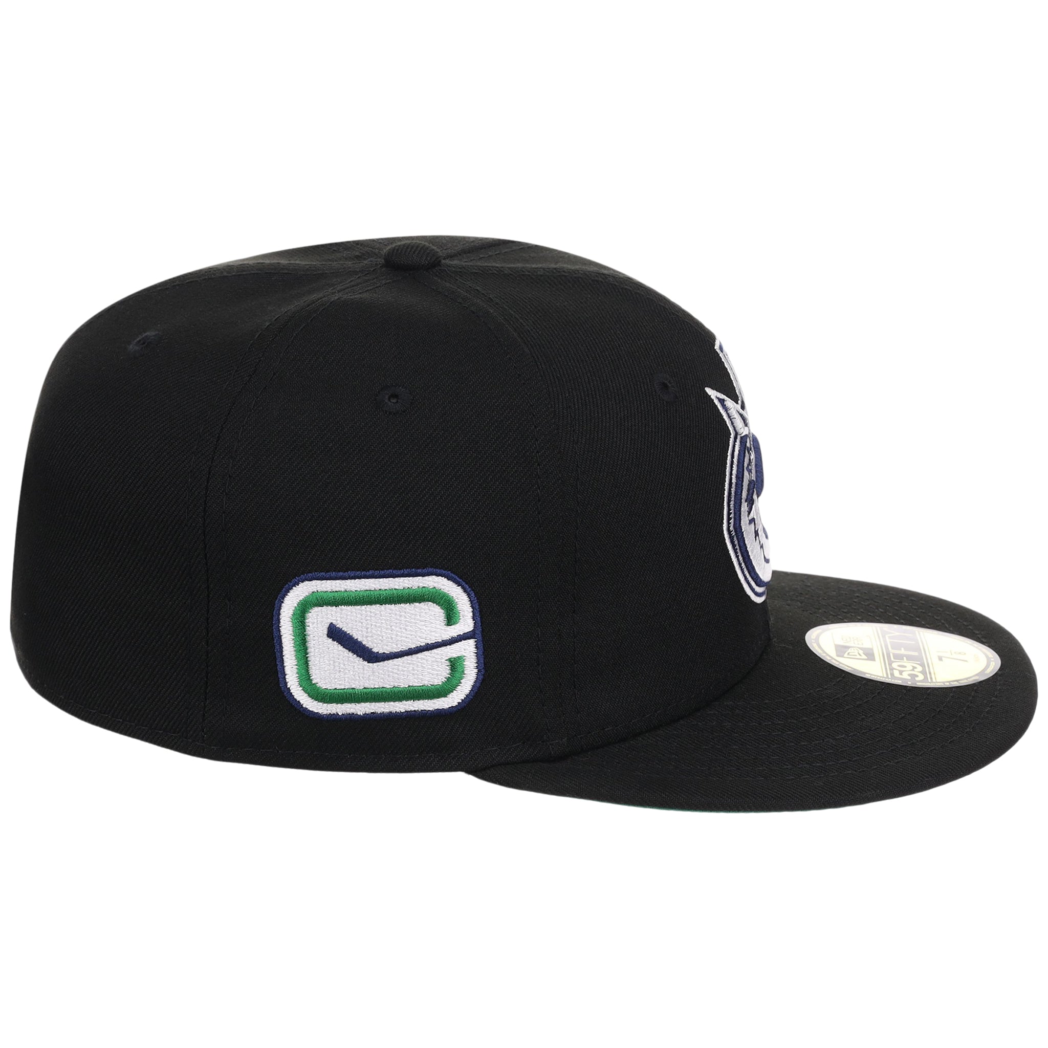 Vancouver Canucks NHL Black Dome New Era 59FIFTY - Image 3