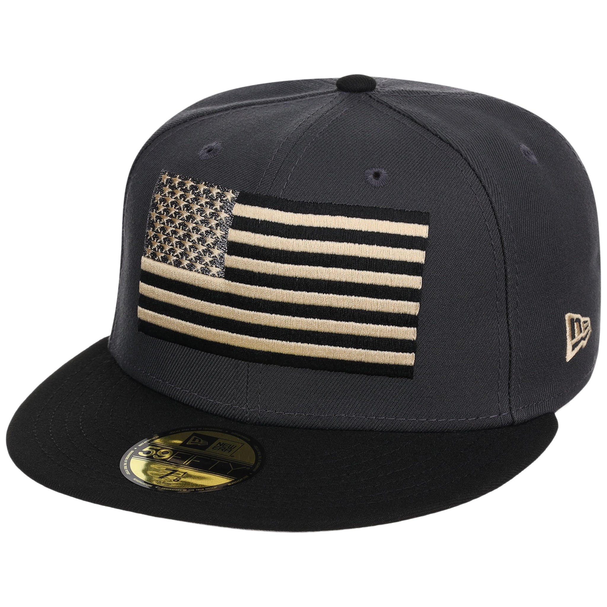 Atlanta Braves High Frequency Funk New Era 59FIFTY Graphite/Black - Image 4