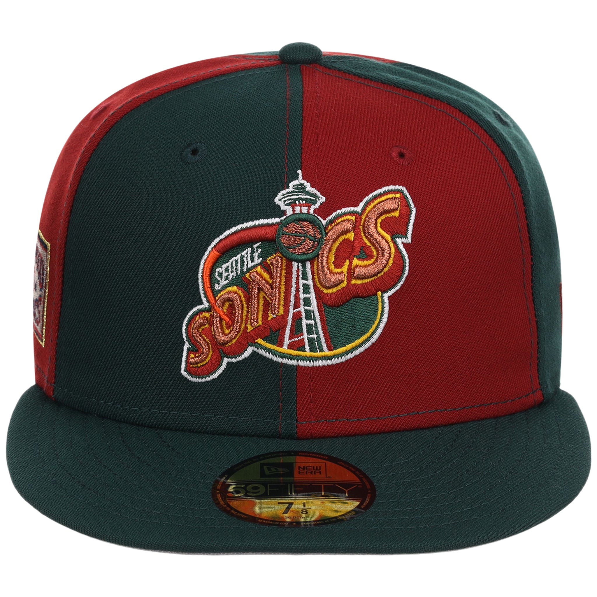 Seattle Supersonics NBA Pinwheel Rewind New Era 59FIFTY - Image 5